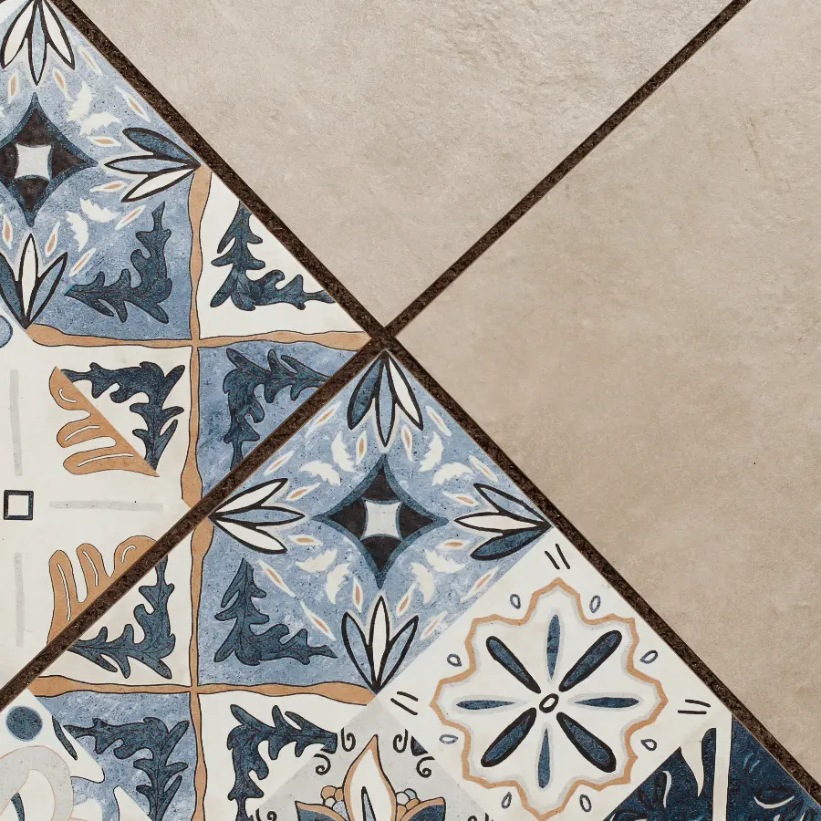 Moderne stadstuin met overdekte lounge en mediterrane beplanting